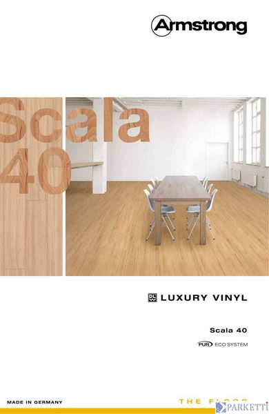 DLW 24123-141 Scandic Oak light виниловая плитка Scala 40 DLW Scala 40 24123-141 фото