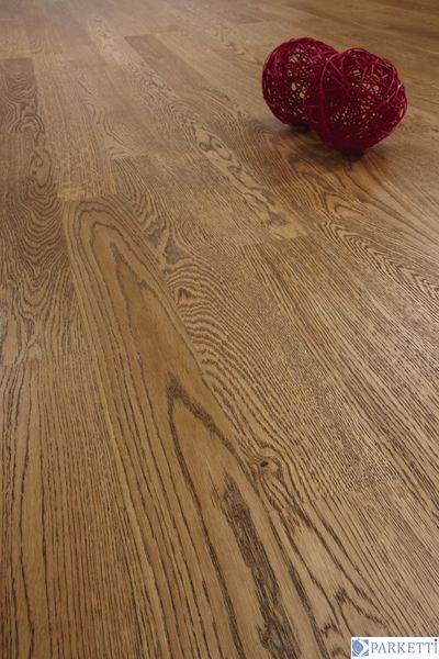 Паркетна дошка Focus Floor Дуб Santa-Ana 3-смуговий, легкий браш, коричневе масло 3011128162020175 фото