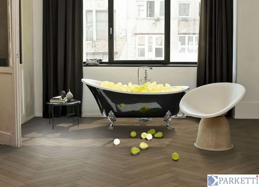 Parador 1748885 Trendtime 3 Дуб Chalet grey Ливинг плюс, экстраматовый лак, паркетная доска Parador 1748885 фото