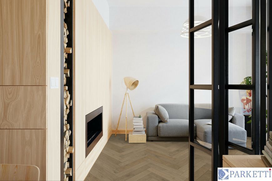 Parador 1748885 Trendtime 3 Дуб Chalet grey Ливинг плюс, экстраматовый лак, паркетная доска Parador 1748885 фото