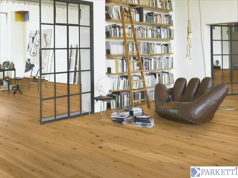 Parador 1748904 Trendtime 4 V4 Дуб Lugana natural Рустик, брашированная текстура, натуральное масло, паркетная доска Parador 1748904 фото