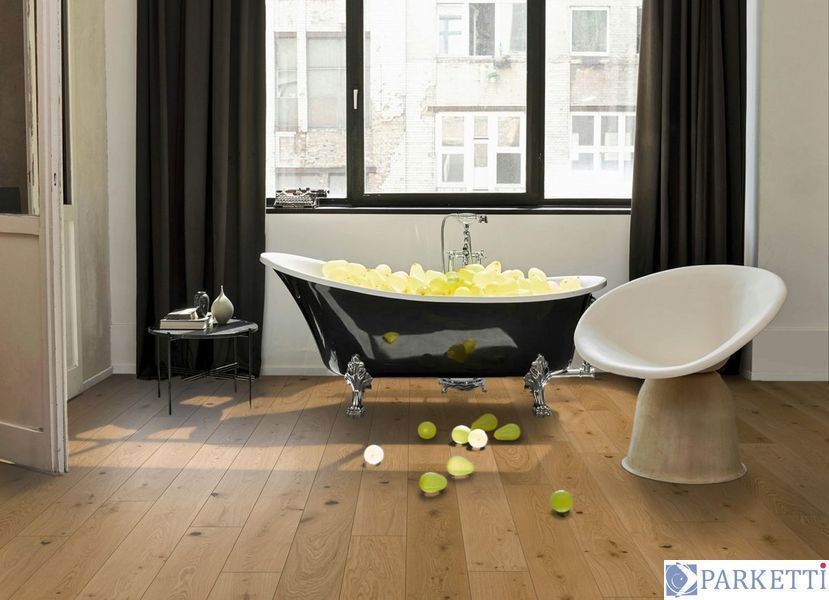 Parador 1748904 Trendtime 4 V4 Дуб Lugana natural Рустик, брашированная текстура, натуральное масло, паркетная доска Parador 1748904 фото