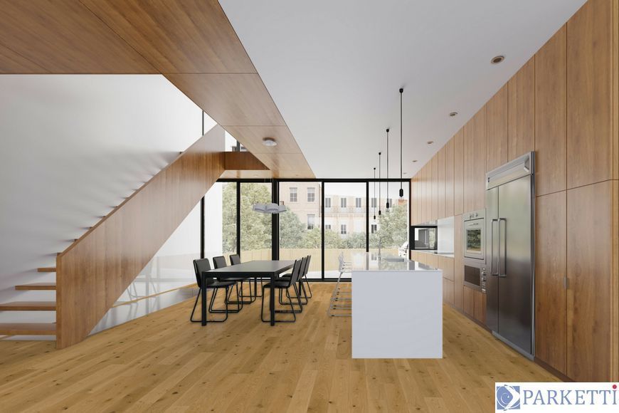 Parador 1748904 Trendtime 4 V4 Дуб Lugana natural Рустик, брашированная текстура, натуральное масло, паркетная доска Parador 1748904 фото