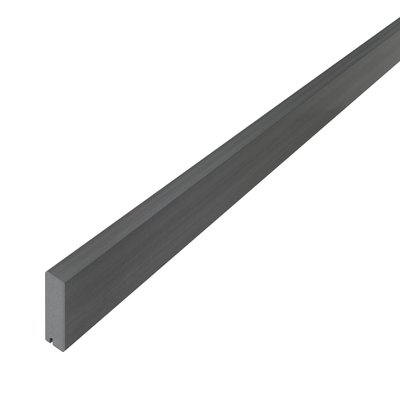 Конструкційний брус EasyDeck Fence system Rhombus platin 20,5х81х4200мм для системи огорож EasyDeck EDRP021081PL420 фото