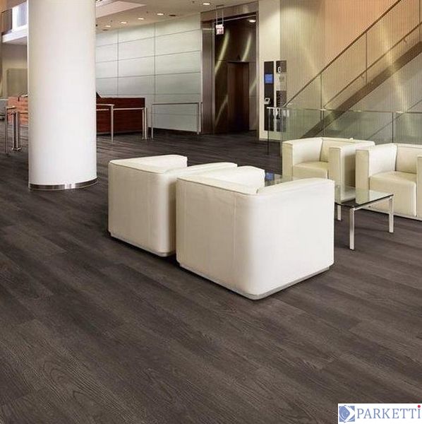 Expona Commercial Wood PUR 4083 Dark Limed Oak, виниловая плитка клеевая Polyflor Expona Commercial 4083 фото