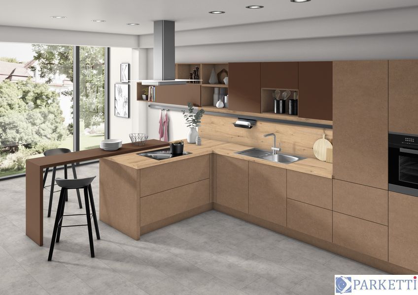 Egger ELF186 AQUA + Kingsize 8/33 V4+1 Бетон Чікаго світло-сірий, ламінат Egger ELF186 (591142) фото