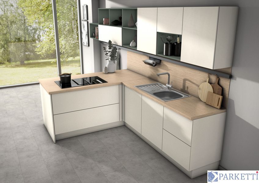 Egger ELF186 AQUA + Kingsize 8/33 V4+1 Бетон Чікаго світло-сірий, ламінат Egger ELF186 (591142) фото