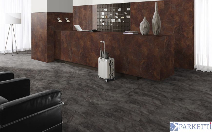 Egger PRO Design Large 5/33 UF EPD020 Сланец черный виниловая плитка Egger EPD020 (232311) фото