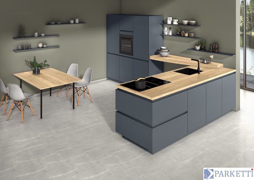 Egger ELF243 AQUA + Kingsize 8/33 V4+1 Мармур Кандела світло-сірий, ламінат Egger ELF243 (599926) фото