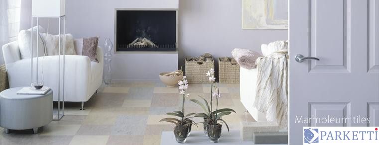 Натуральный линолеум Forbo Marmoleum Dual (Tiles) 2,5 мм; 33.3 x 33.3 мм; все декоры 44944532 фото