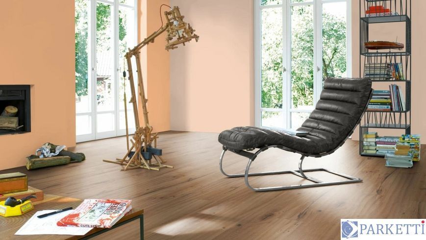 Parador 1739959 Trendtime 8 V4 Дуб Классик браш handscraped 1-пол, белое масло Natur Plus, паркетная доска Parador 1739959 фото