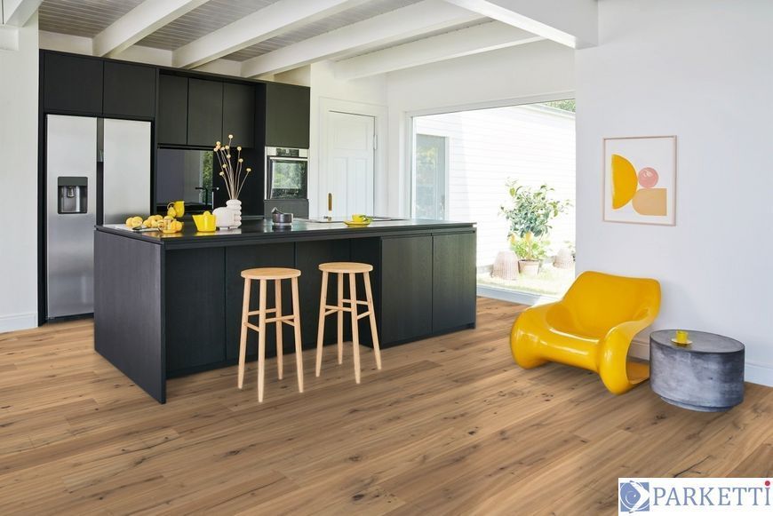 Parador 1739959 Trendtime 8 V4 Дуб Классик браш handscraped 1-пол, белое масло Natur Plus, паркетная доска Parador 1739959 фото