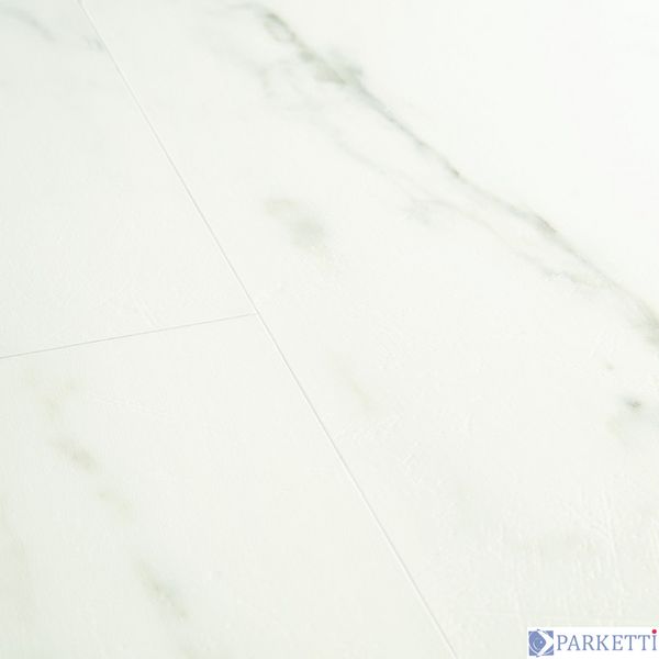 Quick-Step AMCP40136 Белый карраский мрамор, виниловый пол Livyn Ambient Click Plus Livyn AMCP40136 фото