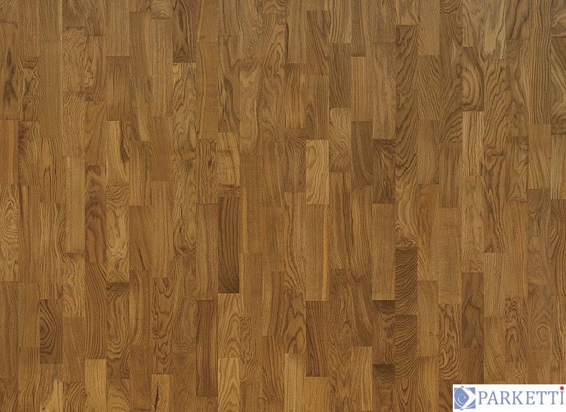 Паркетна дошка Focus Floor Дуб Lombarde 3-смуговий, коричневий матовий лак 3011278166155175 фото