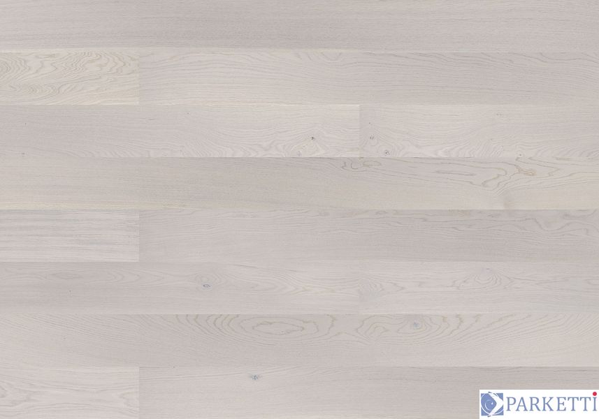Паркетна дошка пр-во BARLINEK Дуб 1 смуговий, білий матовий лак, White Truffle, VARIOUS 453563257 фото